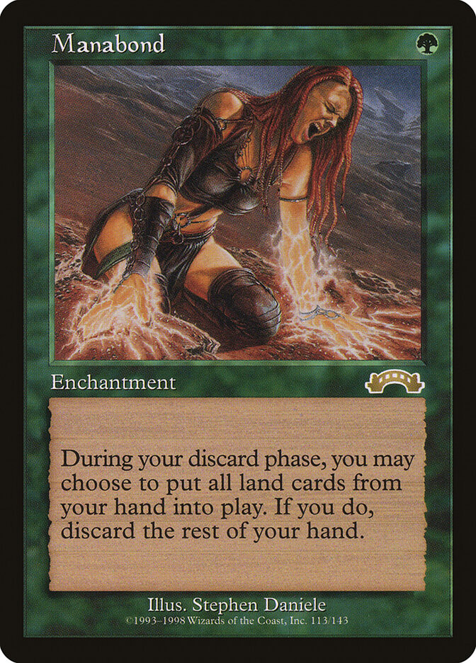 Manabond card front