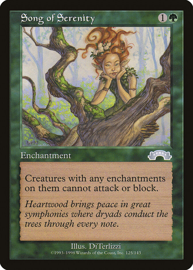 Song of Serenity card front