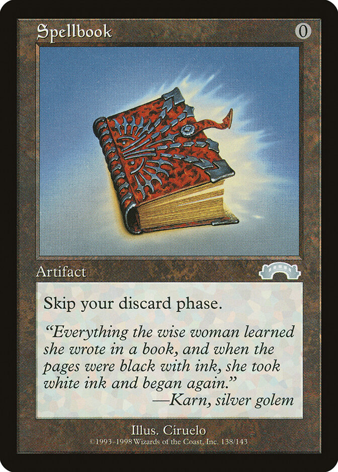 Spellbook card front