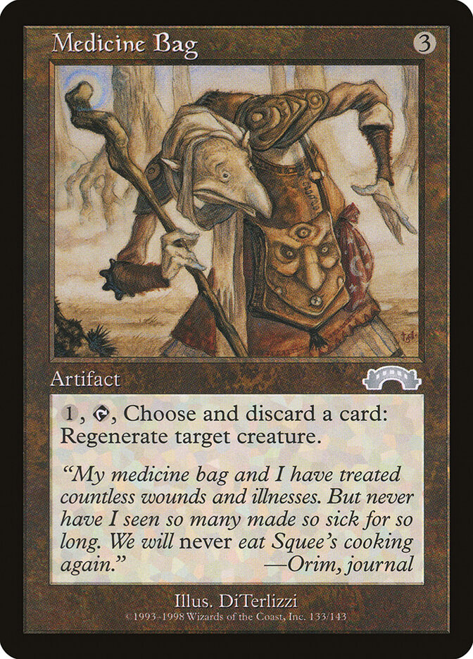 Medicine Bag card front