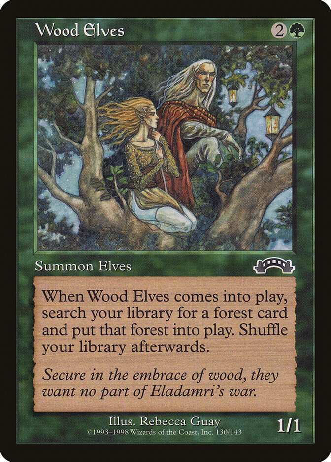 Wood Elves card front