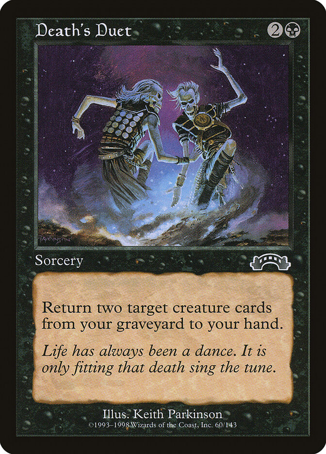 Death's Duet card front