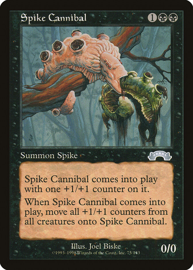 Spike Cannibal card front
