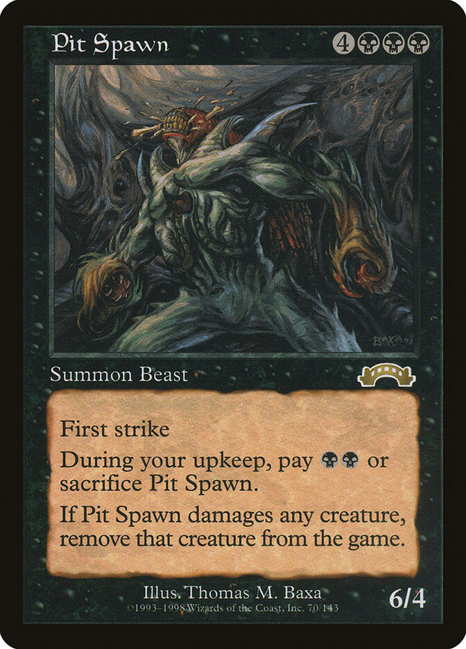 Pit Spawn card front