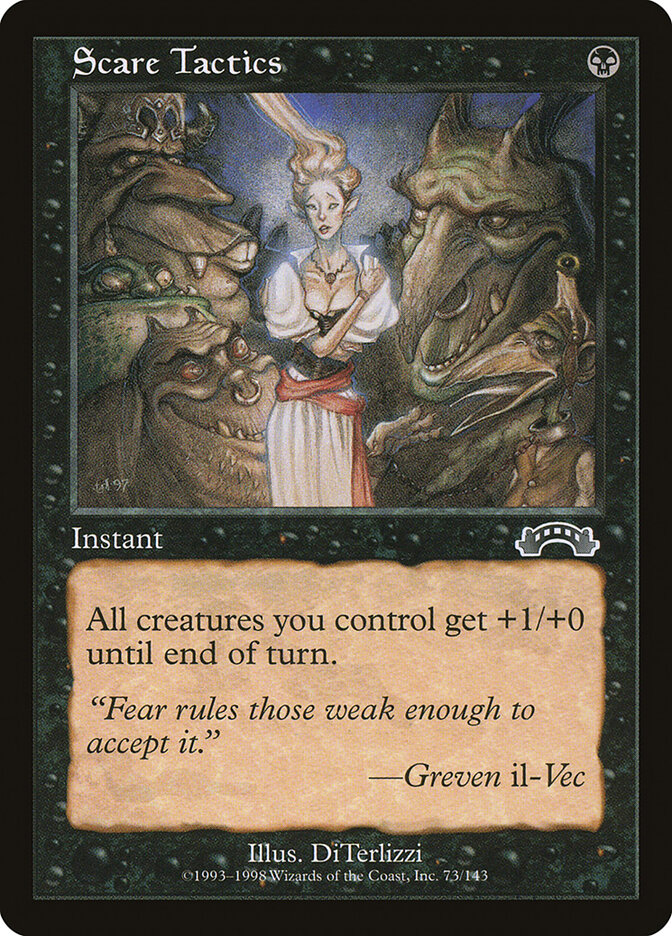 Scare Tactics card front