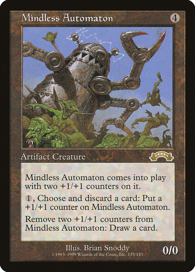 Mindless Automaton card front