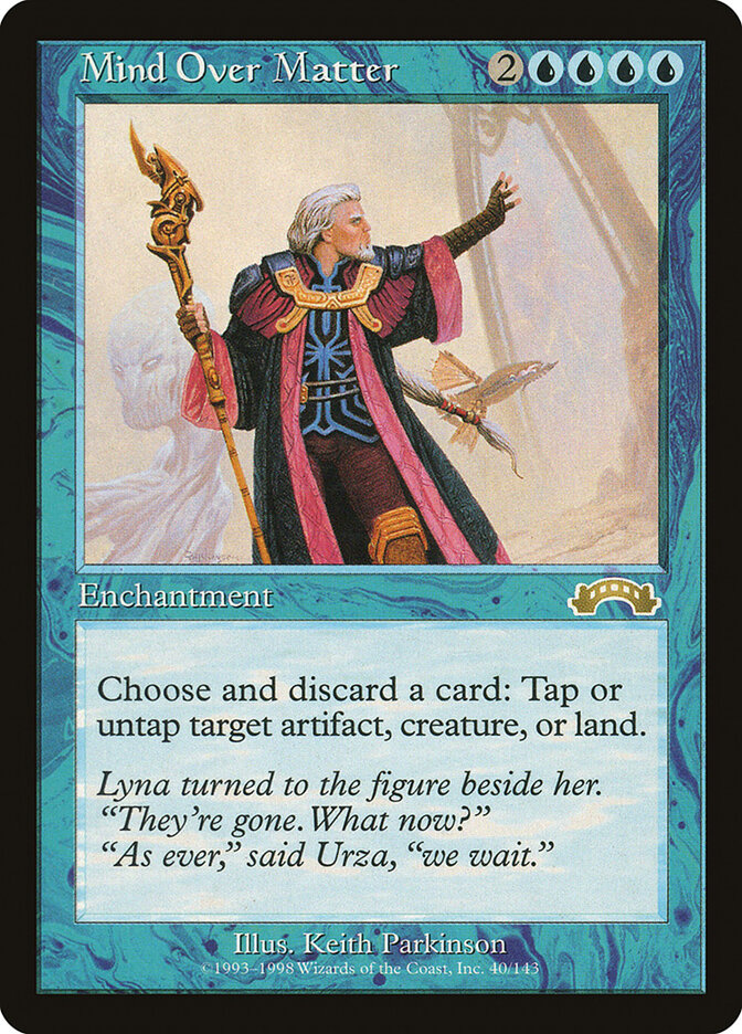 Mind Over Matter card front
