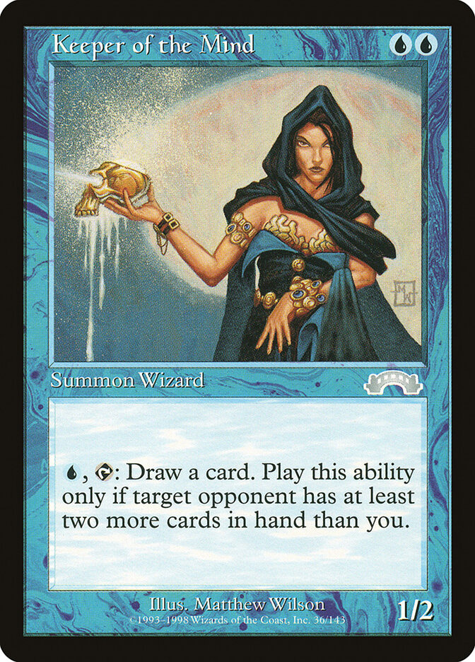 Keeper of the Mind card front