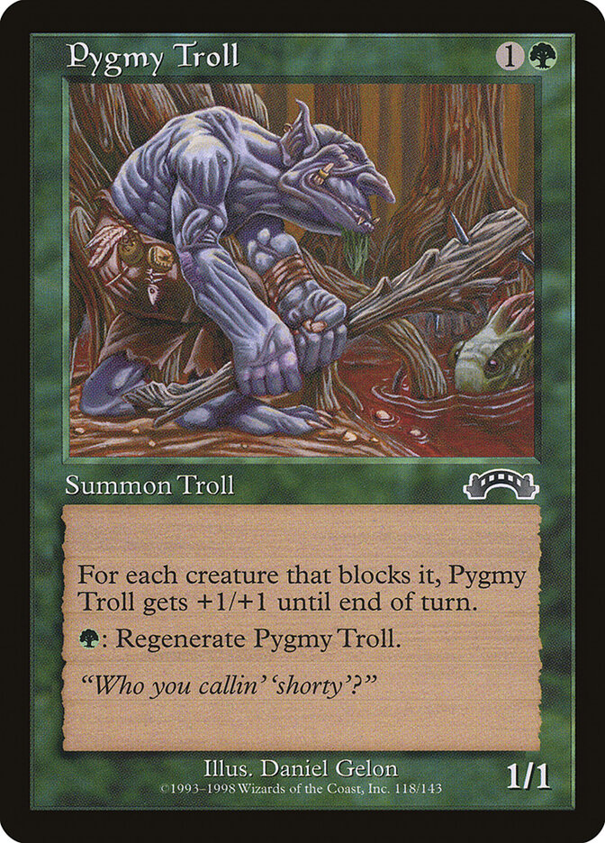 Pygmy Troll card front