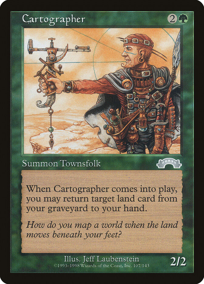 Cartographer card front