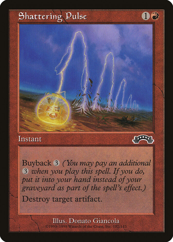 Shattering Pulse card front