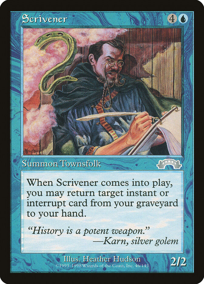 Scrivener card front