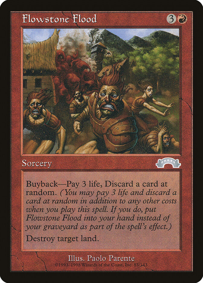 Flowstone Flood card front