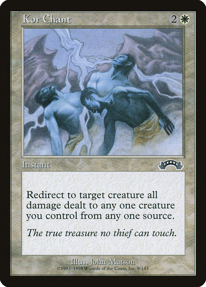 Kor Chant card front
