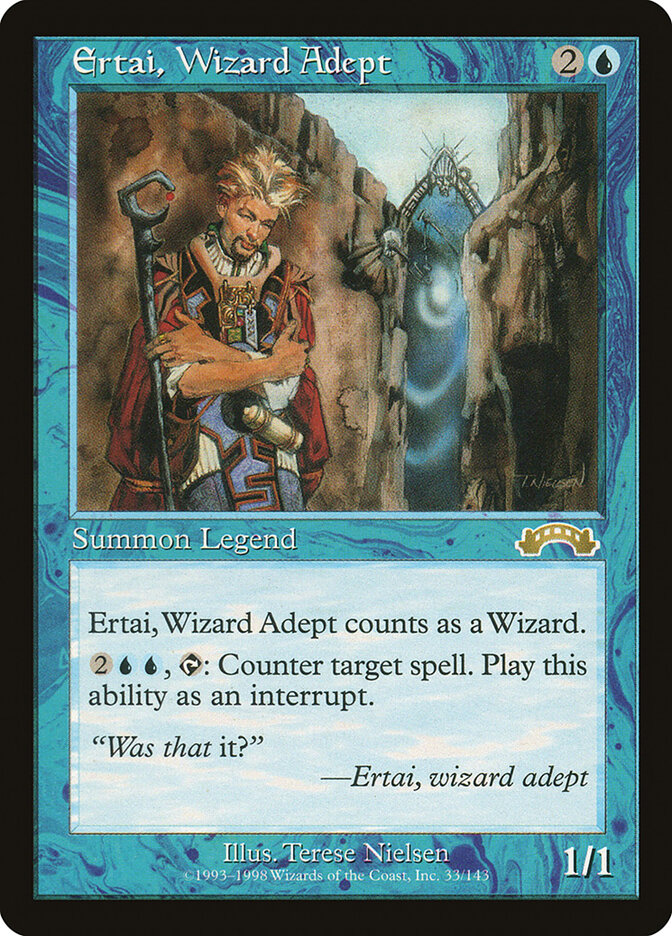Ertai, Wizard Adept card front