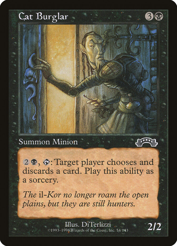 Cat Burglar card front