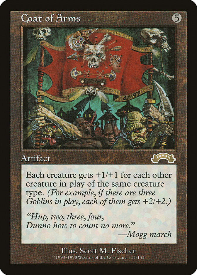 Coat of Arms card front