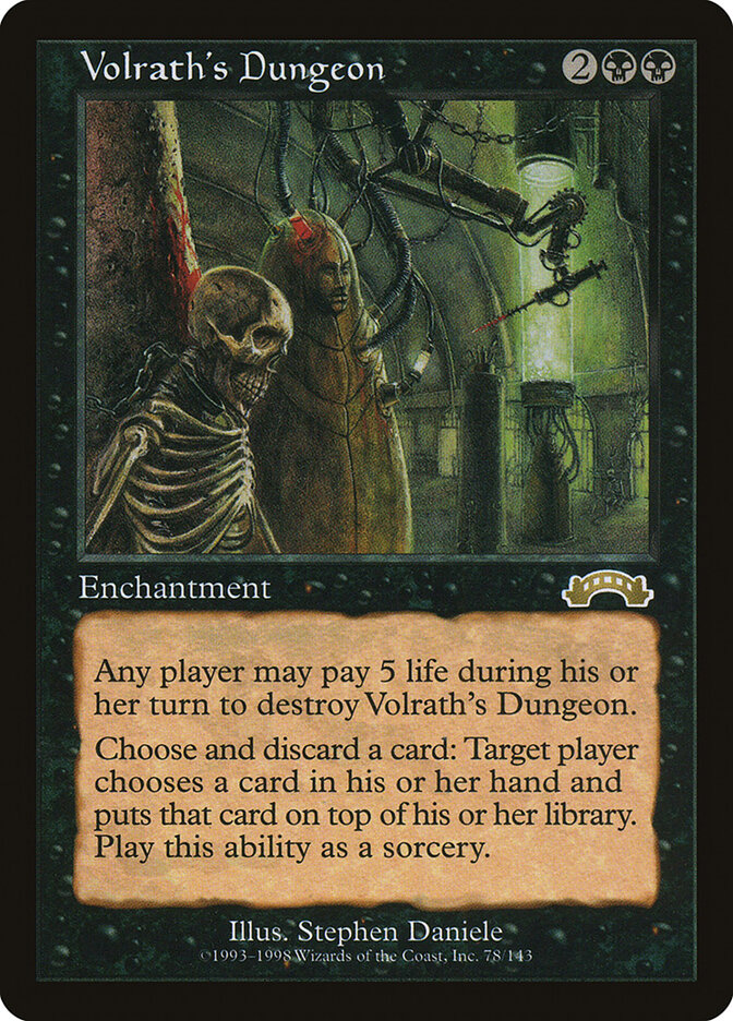 Volrath's Dungeon card front