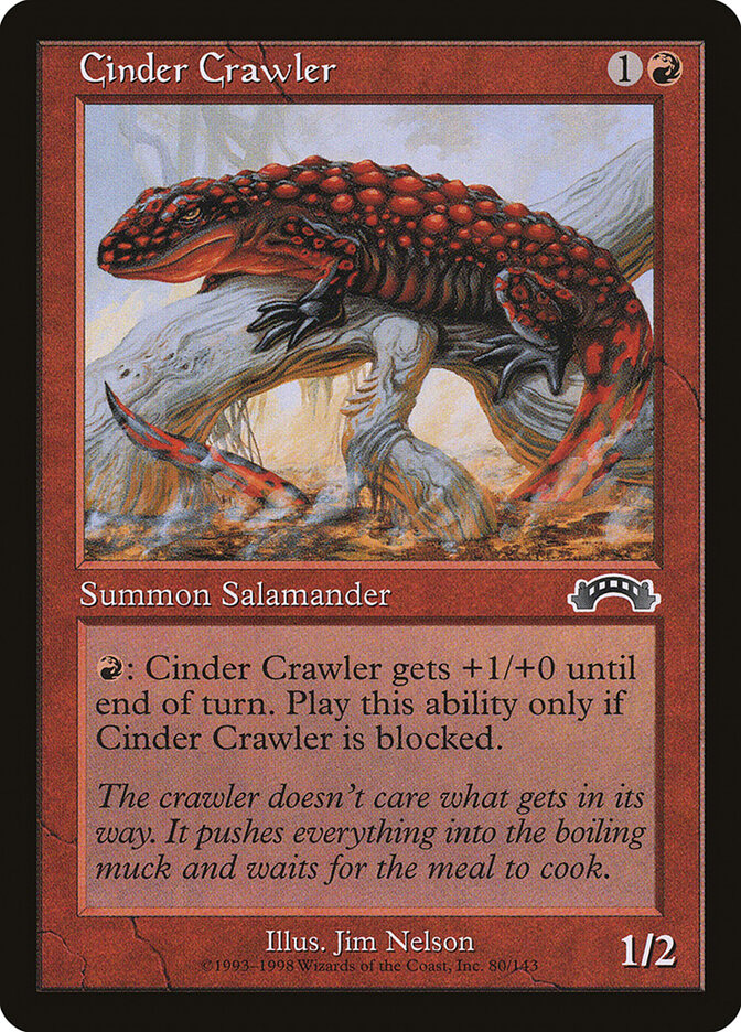 Cinder Crawler card front
