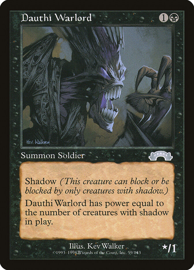 Dauthi Warlord card front