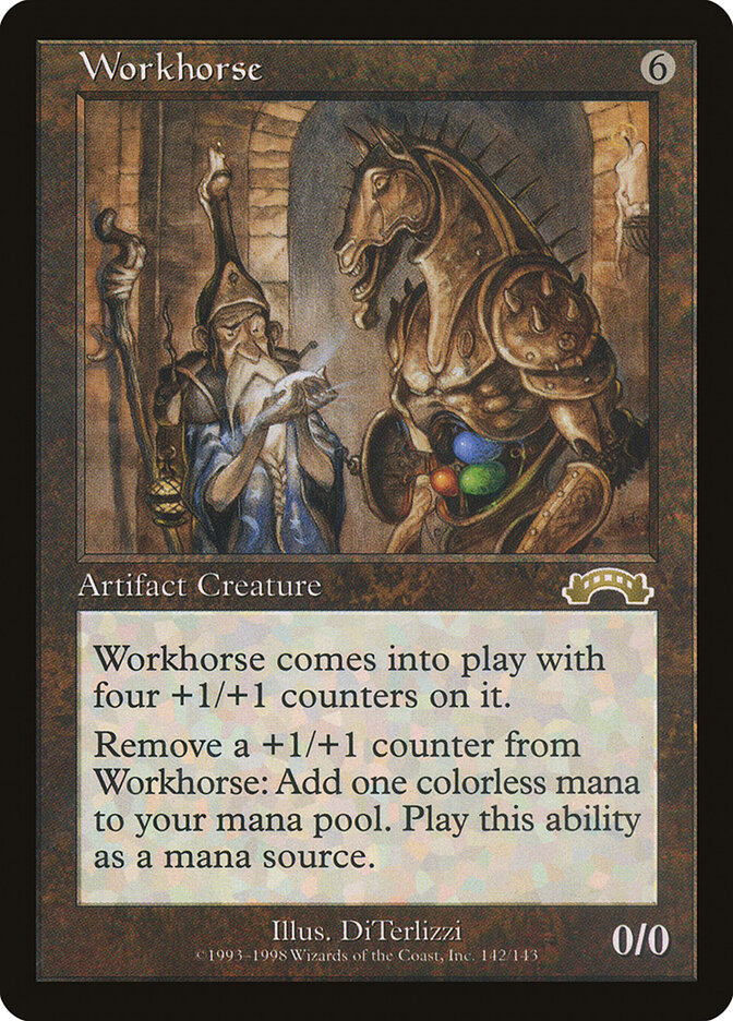 Workhorse card front