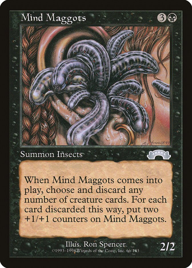 Mind Maggots card front