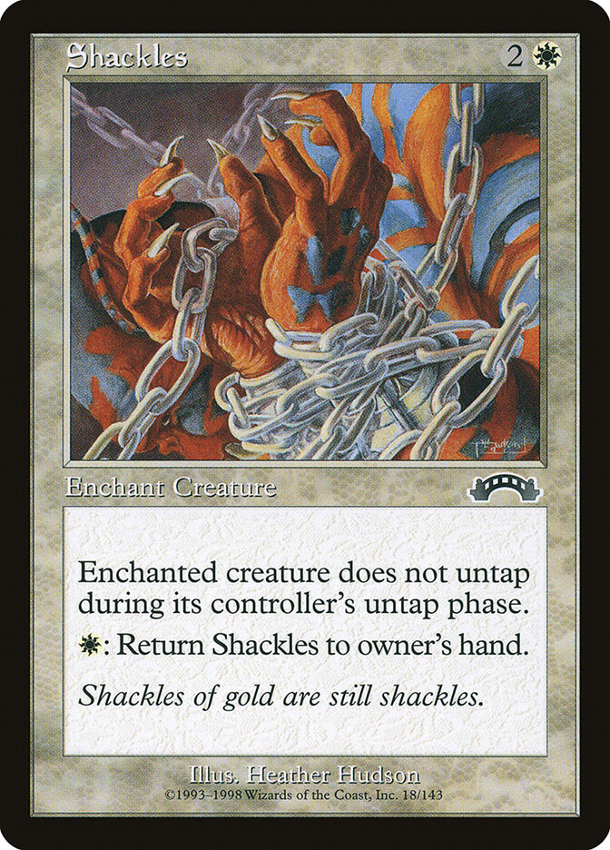 Shackles card front