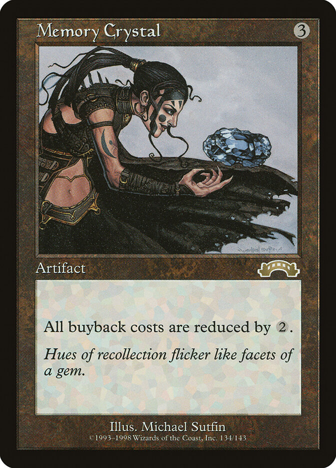 Memory Crystal card front