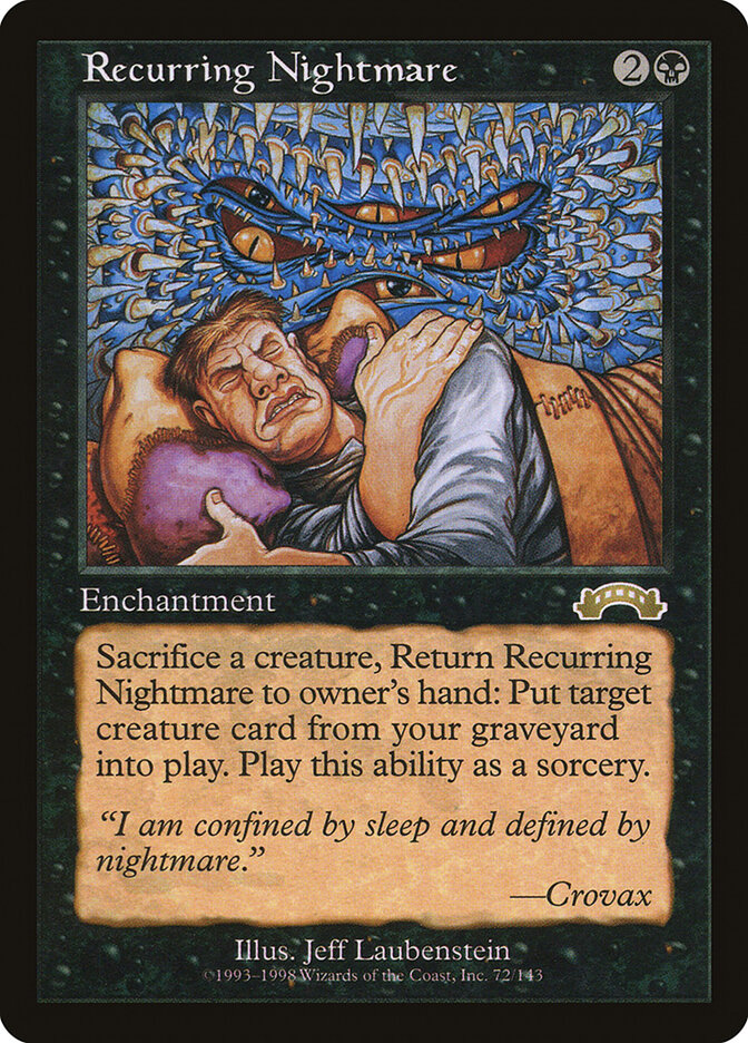 Recurring Nightmare card front