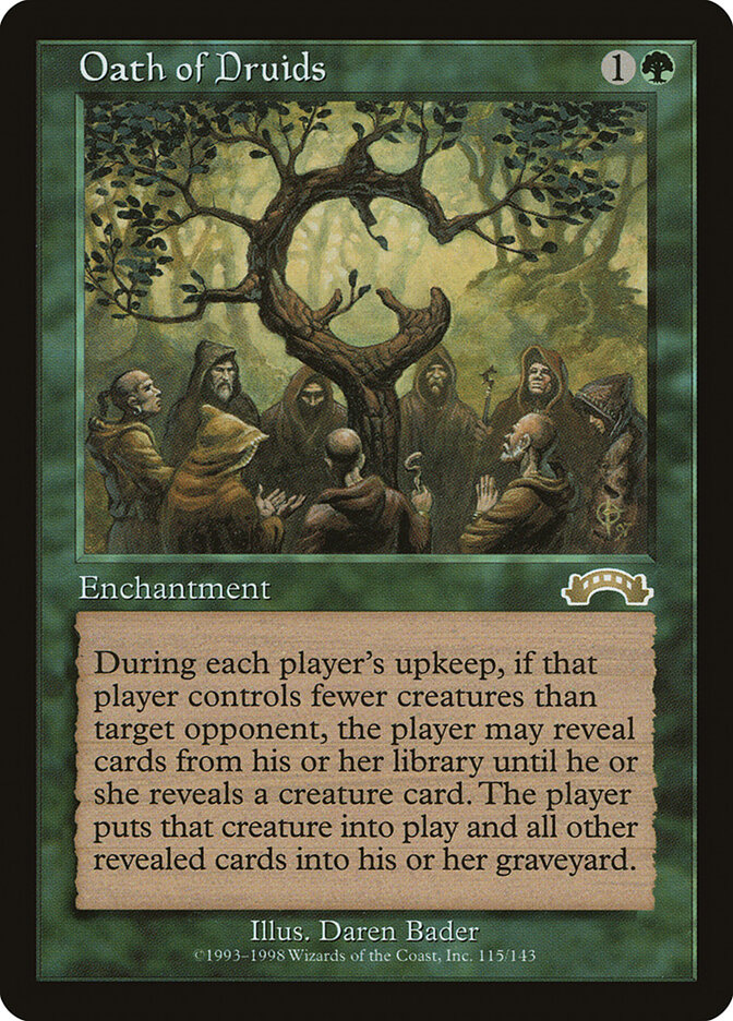 Oath of Druids card front
