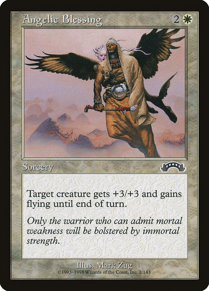 Angelic Blessing card front