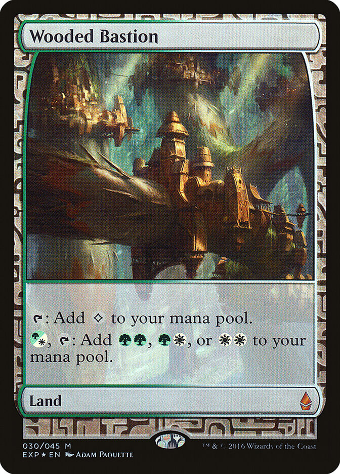 Wooded Bastion card front