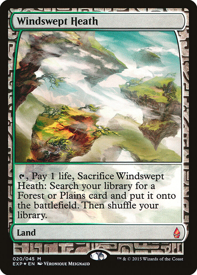 Windswept Heath card front