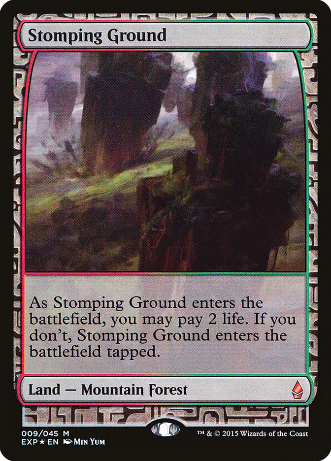 Stomping Ground card front