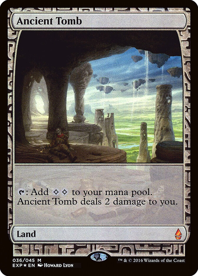 Ancient Tomb card front