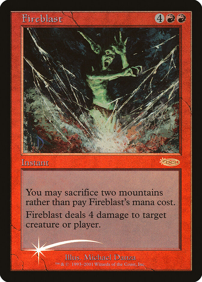 Fireblast card front