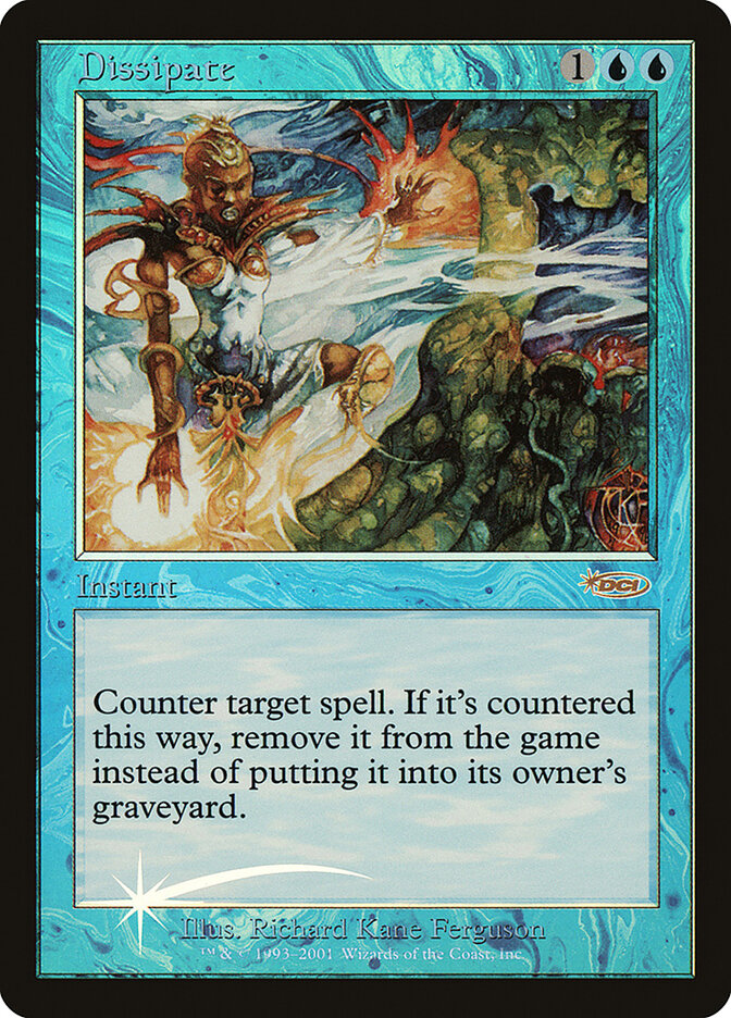 Dissipate card front