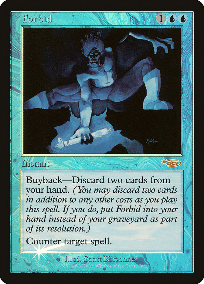 Forbid card front