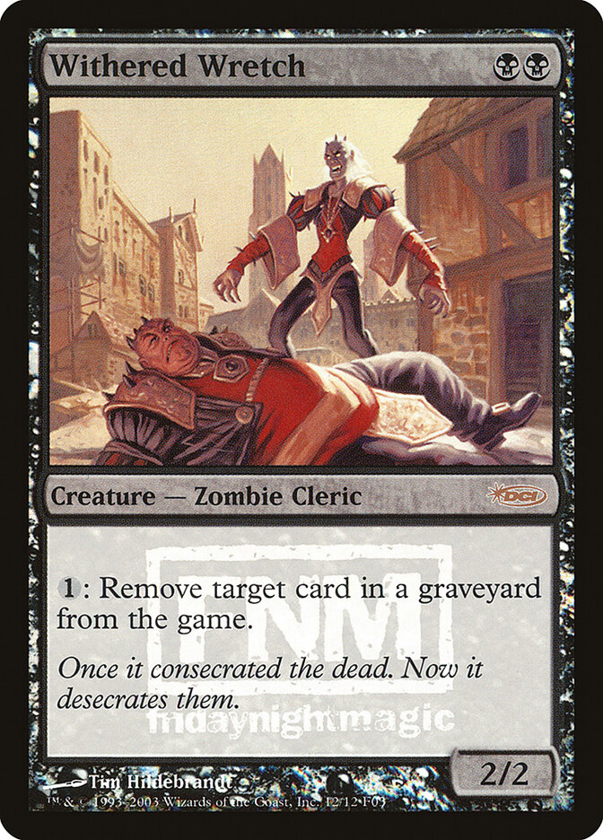 Withered Wretch card front