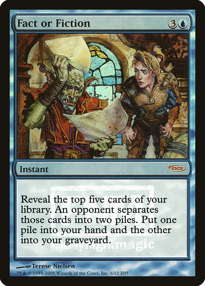 Fact or Fiction card front
