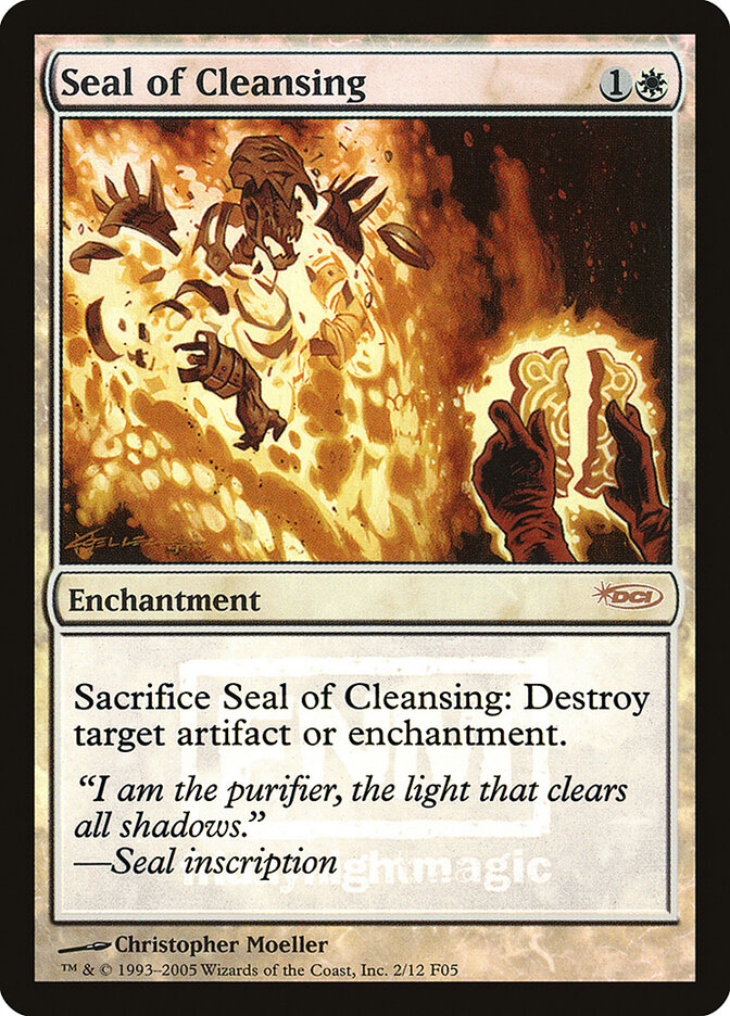 Seal of Cleansing card front