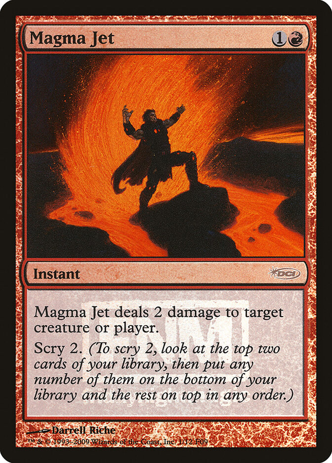 Magma Jet card front