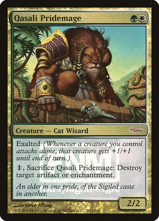 Qasali Pridemage card front