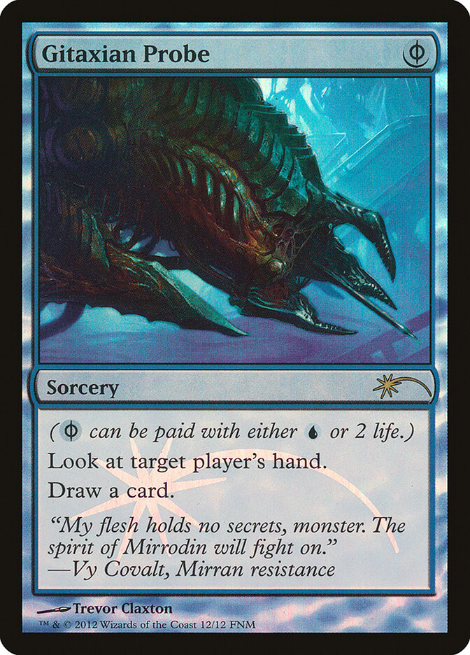 Gitaxian Probe card front