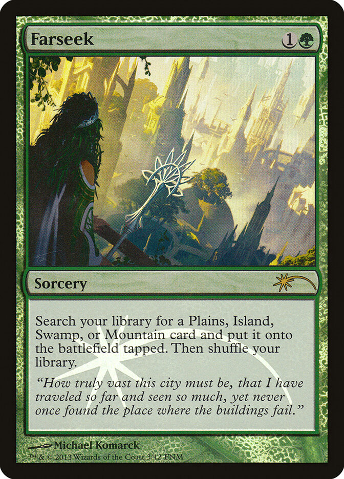 Farseek card front
