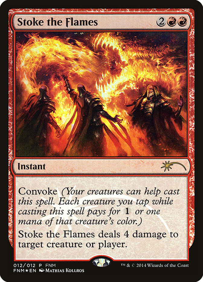 Stoke the Flames card front