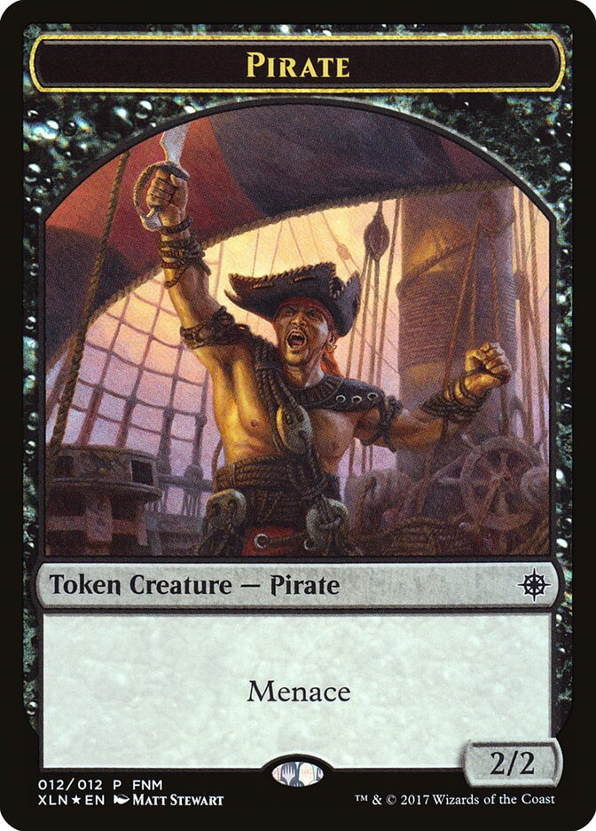 Pirate card front