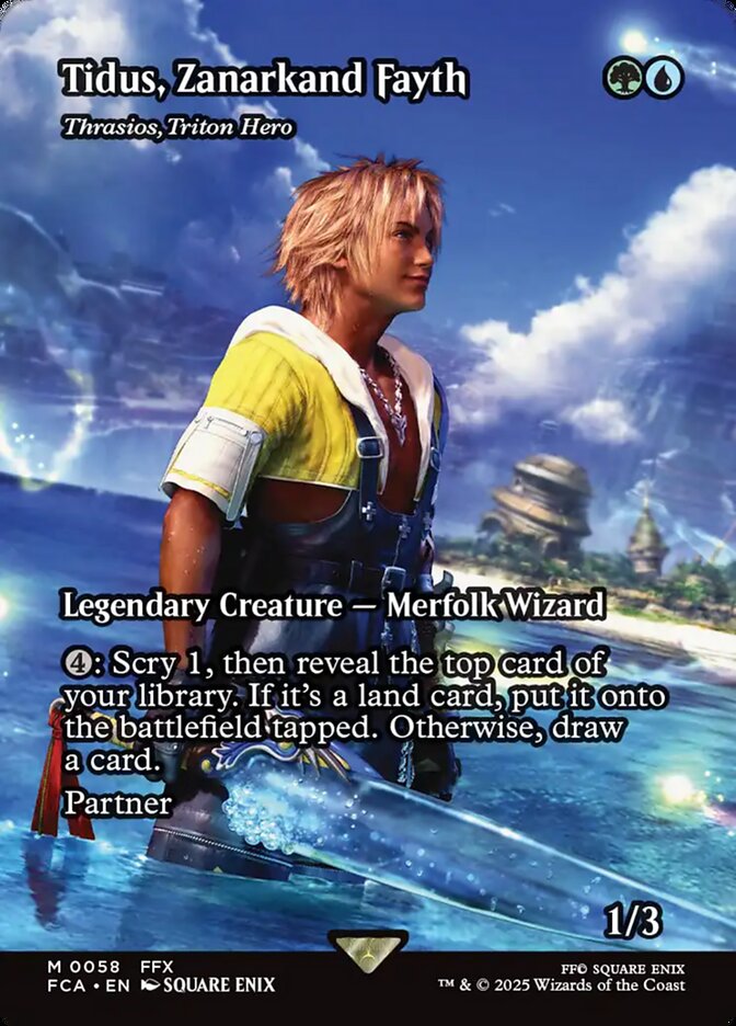 Thrasios, Triton Hero card front