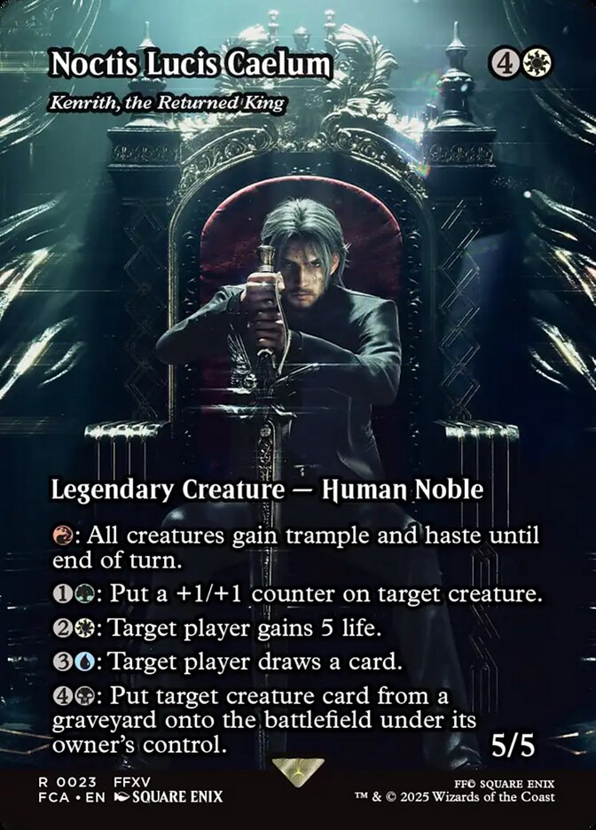 Kenrith, the Returned King card front