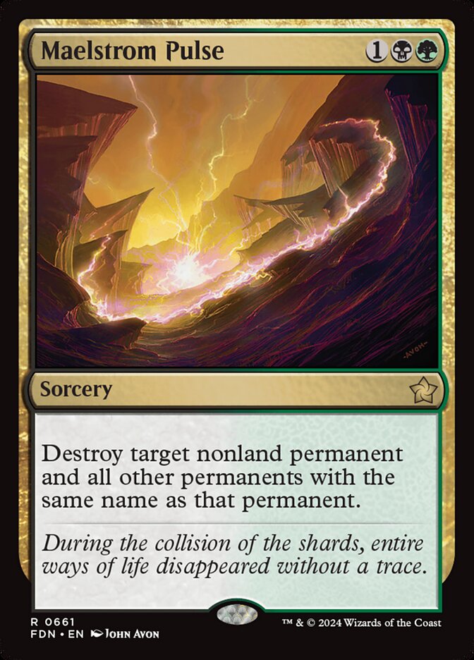 Maelstrom Pulse card front